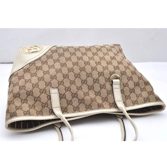 Authenticated Gucci New Britt Shoulder Bag Tote Handbag - Picture 9 of 16